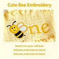 thumbnail image 4 of Yibosean Baby Girls' Bee 1st Birthday Dress Romper 2-Pc set with Headband,0-12Months, 4 of 6