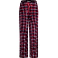 thumbnail image 2 of SofiePJ, Women's, Plush Fleece Pant Pajama Gift Set with Socks, Red Black, M, 2 of 5