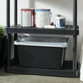 thumbnail image 5 of Life Story 55 Qt Stackable Storage Bin, Heavy Duty Lidded Container, Black/Gray, 12 Pack, 5 of 8