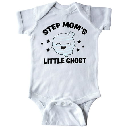 

Inktastic Cute Step Mom s Little Ghost with Stars Gift Baby Girl Bodysuit