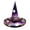 C, variant on Witch Hat for Women, 3D Digital Print Halloween Costume Hat, Wide Brim Quilted Pointed Cone Hat, Great for Party Cosplay Dress Up and Festival Celebrations B