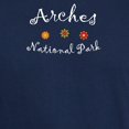 thumbnail image 3 of CafePress - Arches Super Cute Dark T Shirt - Men's Classic Graphic Cotton T-Shirt, 3 of 4