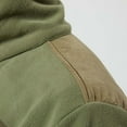 thumbnail image 5 of Maoxin Men's Coats Men's Winter Solid Color Zippered Pockets And Long Sleeved Stand Collar Casual Jacket Army Green S, 5 of 8