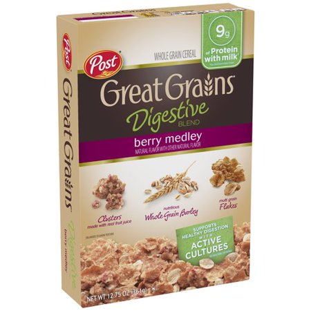 UPC 884912003843 product image for Great Grains Digestive Blend Berry Medley Cereal, 12.75 oz | upcitemdb.com