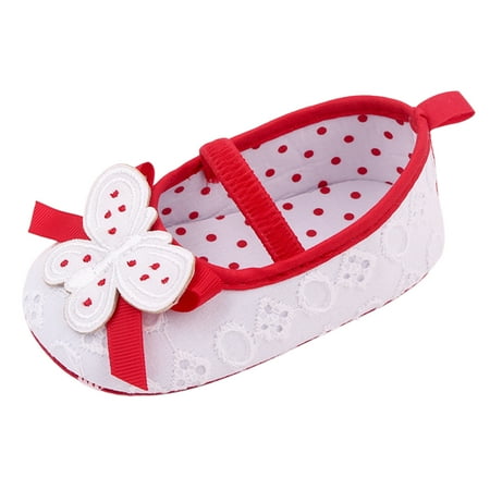 

NIUREDLTD Summer Children Toddler Shoes Girls Sports Shoes Flat Bottom Cloth Upper Lightweight Breathable Size 11