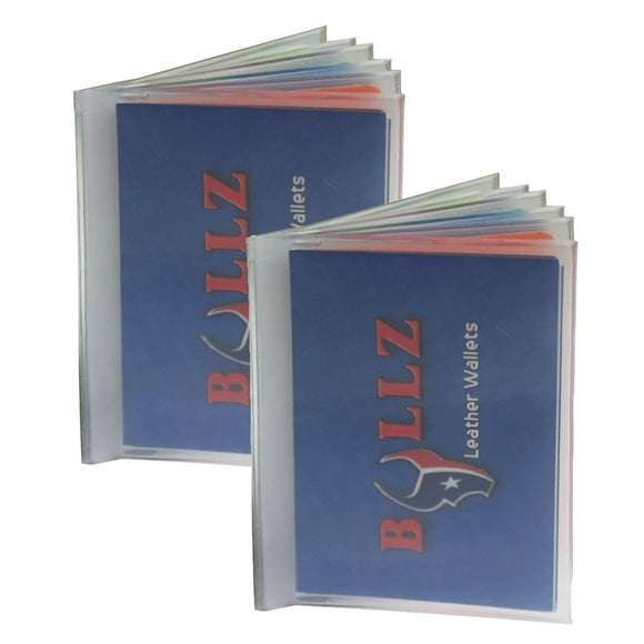 Wallet Insert Bullz Heavy Duty Vinyl, 6 páginas, juego de 2