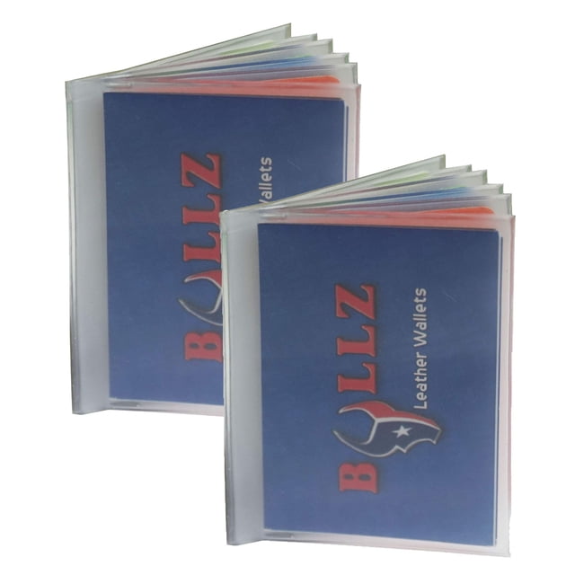 Wallet Insert Bullz Heavy Duty Vinyl, 6 páginas, juego de 2