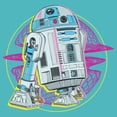 thumbnail image 2 of Womens Star Wars R2-D2 Retro Vibes Racerback Tank, 2 of 4