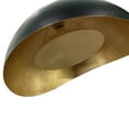 thumbnail image 3 of NOVA OF CALIFORNIA Luna Bella Arc Floor Lamp - Brass/Matte Black/Gold Leaf, 3 of 15