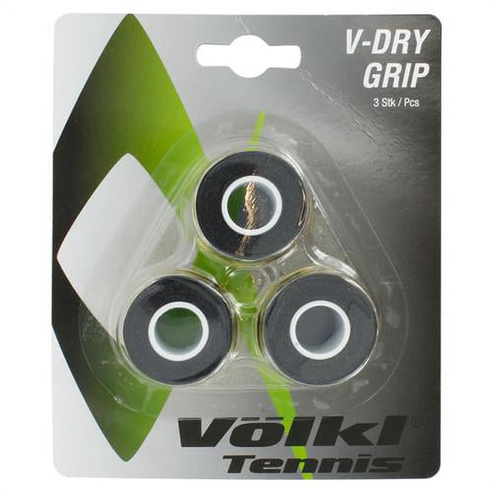 VOLKL V-Dry Grip | Overgrip | High Performance Tennis Grip (Neon Yellow, 3-Pack)