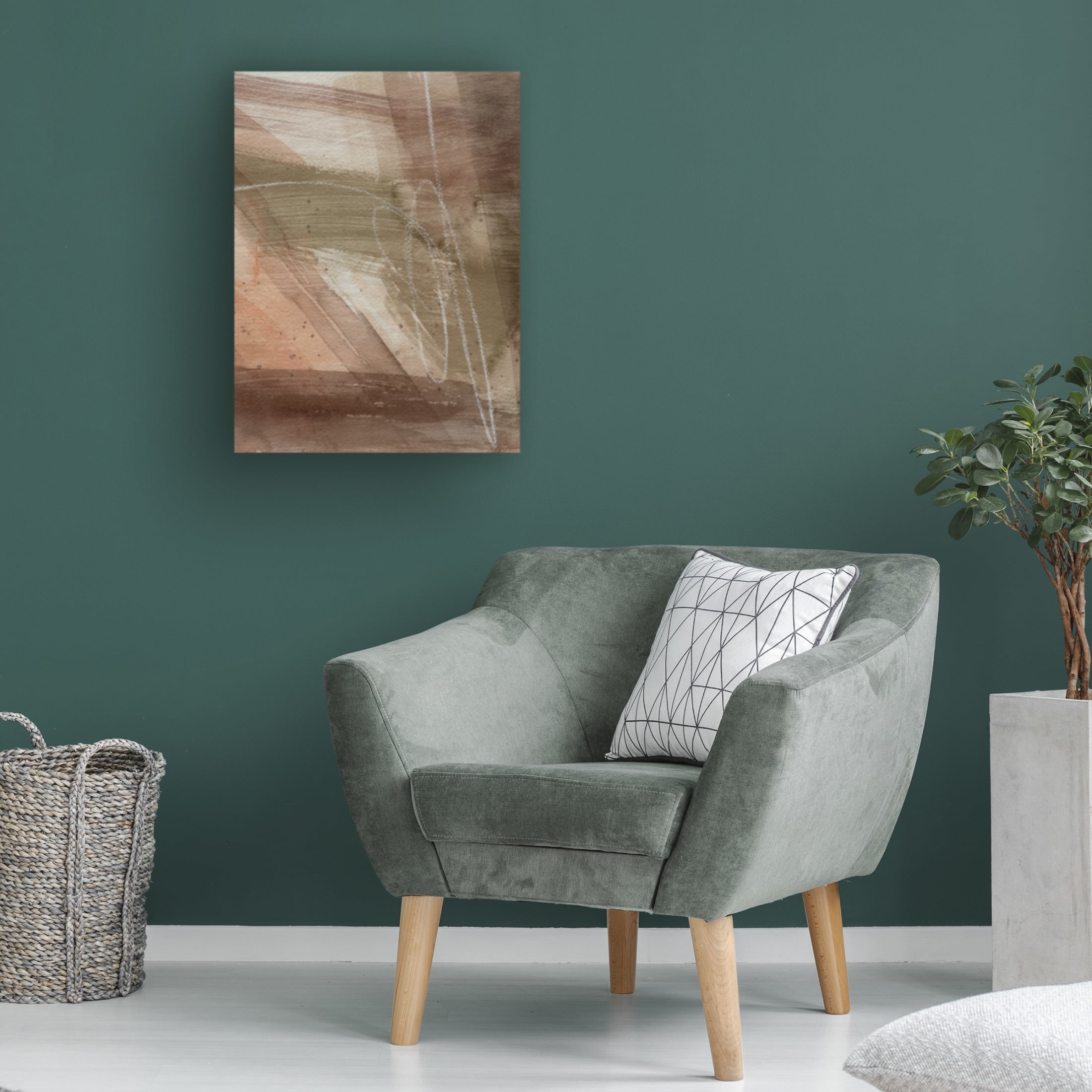 Trademark Fine Art Grace Popp  Peach on Earth II Canvas Wall Art