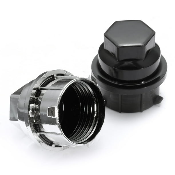 Car Wheel Lug Nut Cover Cap Cars 24mm ABS Plastic Protector Cover 9593028 9593228 9595120 Black