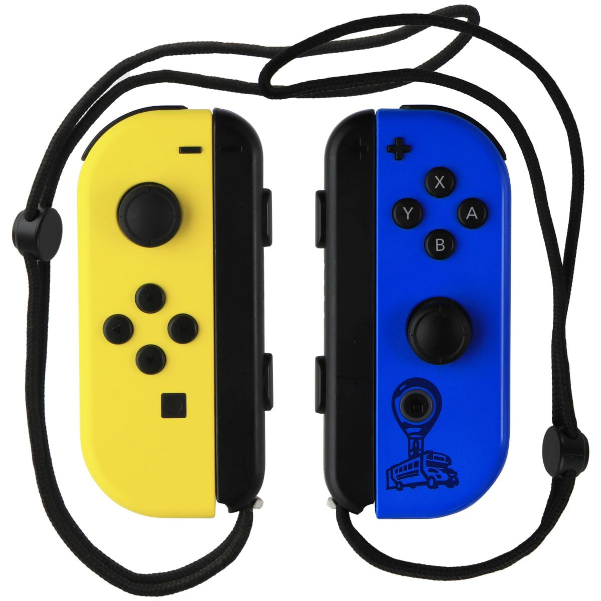 Blue and yellow nintendo switch controllers deals