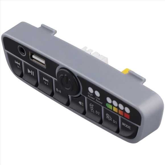 Control Central Multifuncional ZCY2157M para Coche Eléctrico Infantil con Fuente de Alimentación para Reproducción de Música B