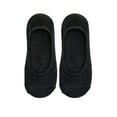 thumbnail image 3 of 6 Mens Loafer Foot Cover Ankle Socks Invisible Boat Liner Low Cut Black 10-13, 3 of 7