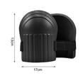 thumbnail image 6 of Mightlink 1 Pair Knee Protection Pads Anti Skid Tile Mud Workers Knee Protectors Floor Brick Cement Garden Work Knee Supports Protective Gear, 6 of 7