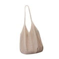 thumbnail image 1 of Bolsa de crochet para mujeres bolso de hombro de la mujer bolsillo de hombro boho boho satchel bolso de playa estética para fiesta de primavera Beige, 1 of 8