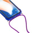 thumbnail image 4 of Funda para iPhone Xr Brillantina Líquida Divertida Reluciente y con Cristales en Movimiento Cuerpo Cruzado con Cordón Ajustable, 4 of 5