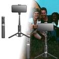 thumbnail image 1 of Outdor Extendable Selfie Stick Tripod With Wireless Remote And Phone Holder For Stable Hands Photography And Video Recording, 1 of 5
