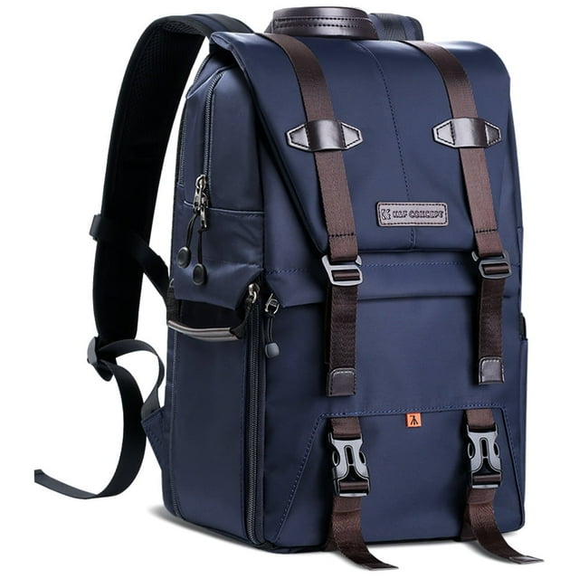 K&F Concept Camera Laptop Backpack Bag Extra Large Case Waterproof with Rain Cover