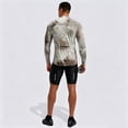 thumbnail image 5 of Realistic Camo Quarter Zip Pullover for Men, Long Sleeve Hunting Fishing Jersey with Moisture Wicking Quick Dry Fabric - Lightweight Outdoor Athletic Performance Tops Earthy Yellow XL, 5 of 6