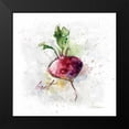thumbnail image 2 of Robinson, Carol 15x15 Black Modern Framed Museum Art Print Titled - Veggie Beet, 2 of 5