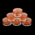 thumbnail image 4 of 50pcs Empty Round Makeup Jar Pot Travel empty makeup pot Empty Cream Powder Cosmetic Container Case Orange, 4 of 8