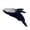 Black, variant on Multifuntional Whale Shape Hair Clip Whale Hair Grip Stylish Headpiece Acrylics Texture for Home Offices and School Use