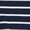 Dark Navy Stripe, variant on Women's Muscle Tank Top with Piped Trim, Sizes XS-XXXL
