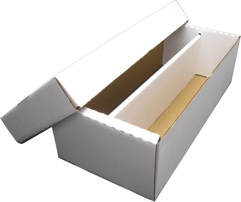 Trading Card 2-Row Graded Shoe Boxes storage box Lot of 5 Max Pro Baseball 