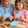 thumbnail image 4 of Klon Colored Cards Horizontal Cue Cards Flashcards School Learning Work Job Speech Etc. Content Note Cards, 4 of 5