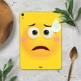 thumbnail image 4 of DesignSkinz Teary Sad Friendly Emoticons Full-Body Skin Decal Wrap Cover for iPad 8th Gen 10.2"(A2270/A2428), 4 of 4