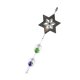 thumbnail image 3 of Música Espiral Bola de cristal Carillón de viento Interior al aire libre Hogar Tienda Decoración Navidad Colgante Carillón de viento Advancent HA1560-04B, 3 of 6