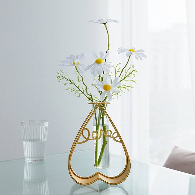 Artificial flowers simulated vases creative tabletop arrangements high-end dining decor, flower vases artificial arrangements, elegant home decor, modern style, long-lasting flowers, metal