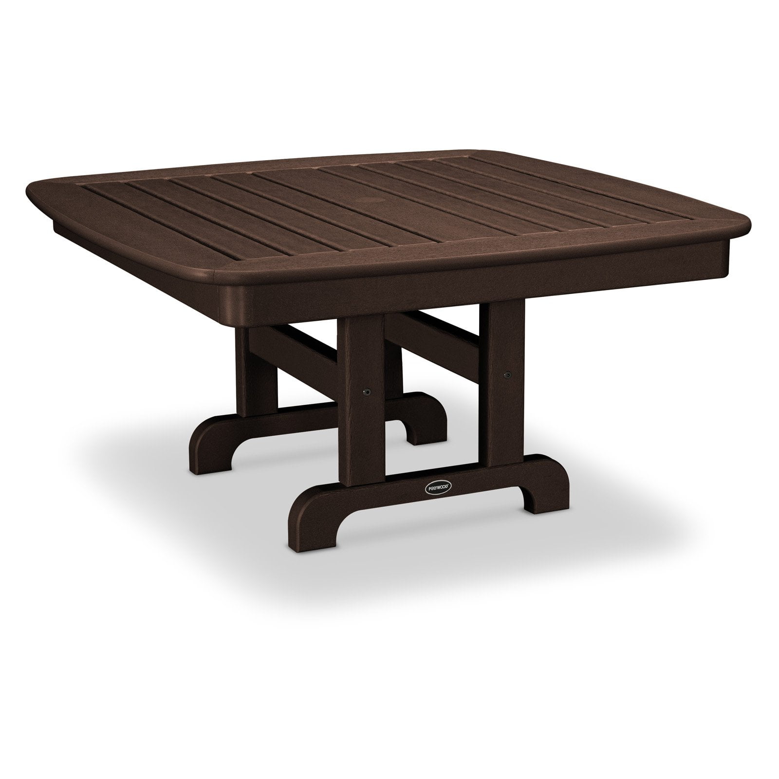 POLYWOOD® Nautical Recycled Plastic Conversation Patio Table