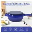 thumbnail image 2 of Enamel Cast Iron Soup Pot with Handle, Suitable for Ceramic, Gas, Induction Cooker or Barbecue Grill, 2 of 9