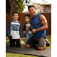 thumbnail image 6 of Real Essentials 3 Pack: Mens Dry-Fit Active Hooded Tank Top - Workout Sleeveless Hoodie Drawstring (Available in Big & Tall), 6 of 7