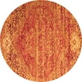 thumbnail image 1 of Ahgly Company Indoor Round Persian Orange Traditional Area Rugs, 7' Round, 1 of 1