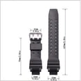 thumbnail image 4 of Correa de caucho de resina adecuada para Casio GA-1000 GW-A1100 G-1400 GW-4000 GW-A1000 Accesorios para relojes deportivos impermeables para hombres, 4 of 5