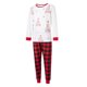 thumbnail image 3 of Conjuntos de pijamas familiares a juego Fiomva: pijamas navideños con diseño de árbol de Navidad y muñeco de nieve para parejas y niños., 3 of 8