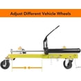 thumbnail image 2 of Wisykoke Car Wheel Dolly Set of 2 1500 LBS Capacity Car Dolly with Hydraulic Tire Jack for Vehicle Positioning for Truck RV Trailer, 2 of 6