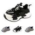 thumbnail image 7 of Staki Kid Shoes Kids Shoes Running Shoes Girls Students Sports Shoes Spring and Autumn Casual Shoes(Black,2 Big Kid), 7 of 7