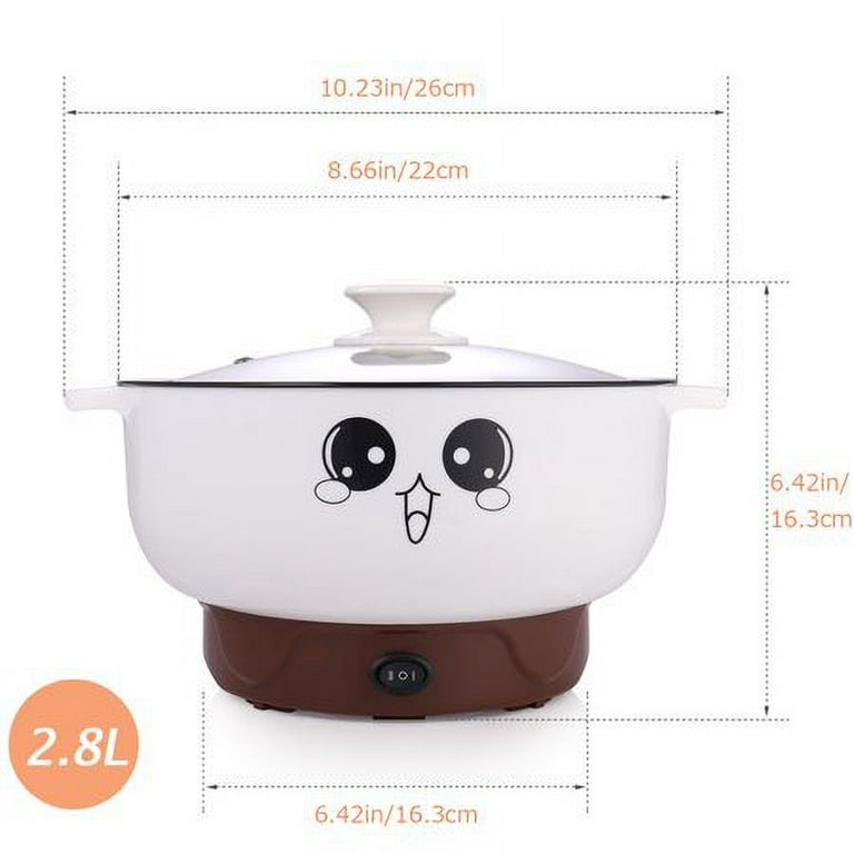 Rice Cooker with Steamer (2-6L) 304 Stainless Steel Inner Pot, Intelligent  Insulation, Make Rice & Steam Healthy Food & Vegetables (Size : 4L)