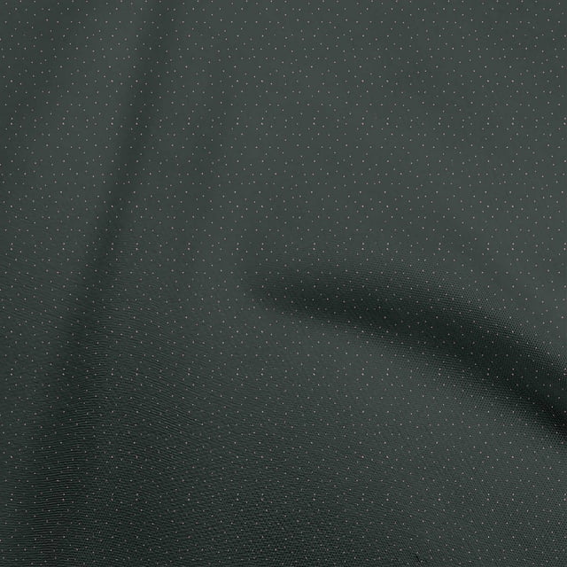 oneOone Georgette Viscose Black Fabric Dot Sewing Craft Projects Fabric Prints By Yard 42 Inch Wide