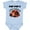 AE-Light Blue, variant on Pop Pop's Little Ladybug Boys or Girls Baby Bodysuit