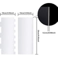 thumbnail image 2 of Rascador de acrílico transparente para tartas de rayas más suaves de 9.45 pulgadas, peine para decoración de tartas, rascador de tartas de borde lateral, peines para glaseado para tartas de crema, de JAMW Sencillez, 2 of 5