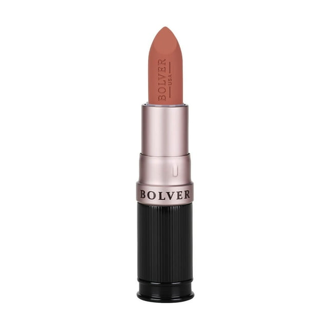 Bolver Waterproof Matte Lipstick. Nourishing Long Lasting Highly Pigmented Lipstick with Intense Hydration Shade No 127