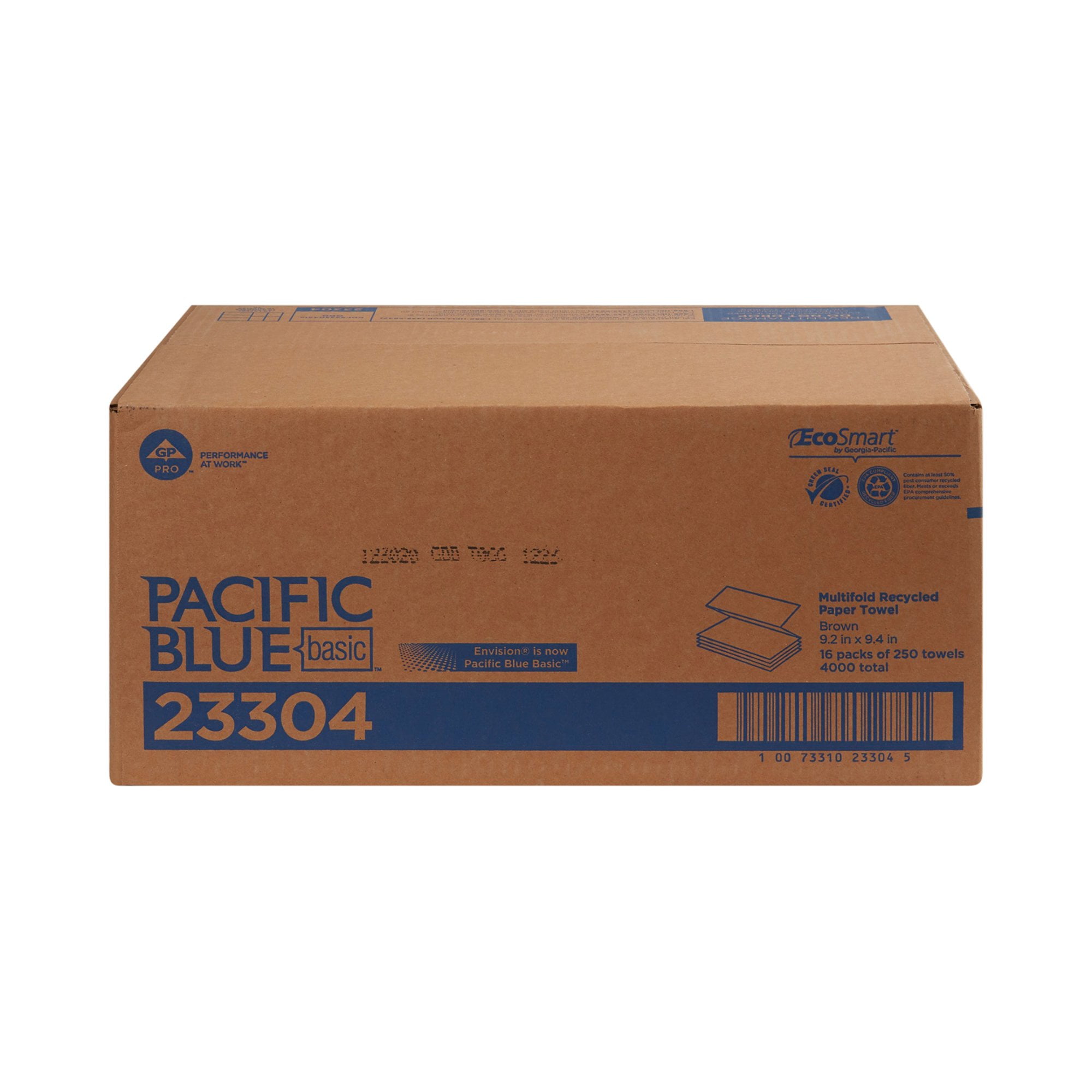 Pacific Blue Basic Paper Towel Multi-Fold 1 Case(s), 250 Towels/ Case