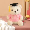 thumbnail image 3 of YIMWNYI Graduation Teddy Bear with Doctoral Cap and Gown, Cute Plush Graduation Toy, Soft and Comfortable Graduation Gift, Ideal for Graduation Season, Birthday, and Academic Celebrations, 3 of 6