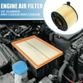 thumbnail image 2 of Filtro de aire del motor No. 8W0133843E/8W0133843B Filtro de entrada de flujo de aire adecuado para Audi A4 2.0L 2017-2020, 2 of 7
